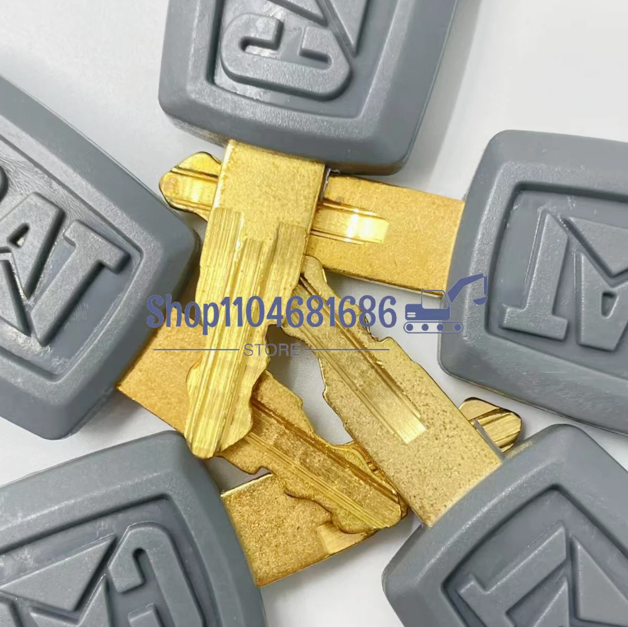 

20 Pieces 5P8500 Grey for Caterpilllars Excavator Key New Start Ignition Key CATE305.5 307 313 320D2GC