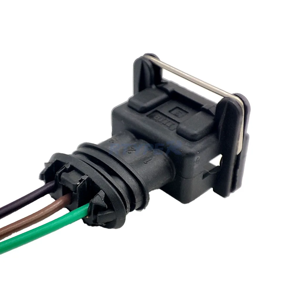 1/5/10Set For 3pin 282191-1 282729-1 EFI waterproof Fuel Injector connector EV1 Car Power Timer Connector Sensor Plug 1-962581-1