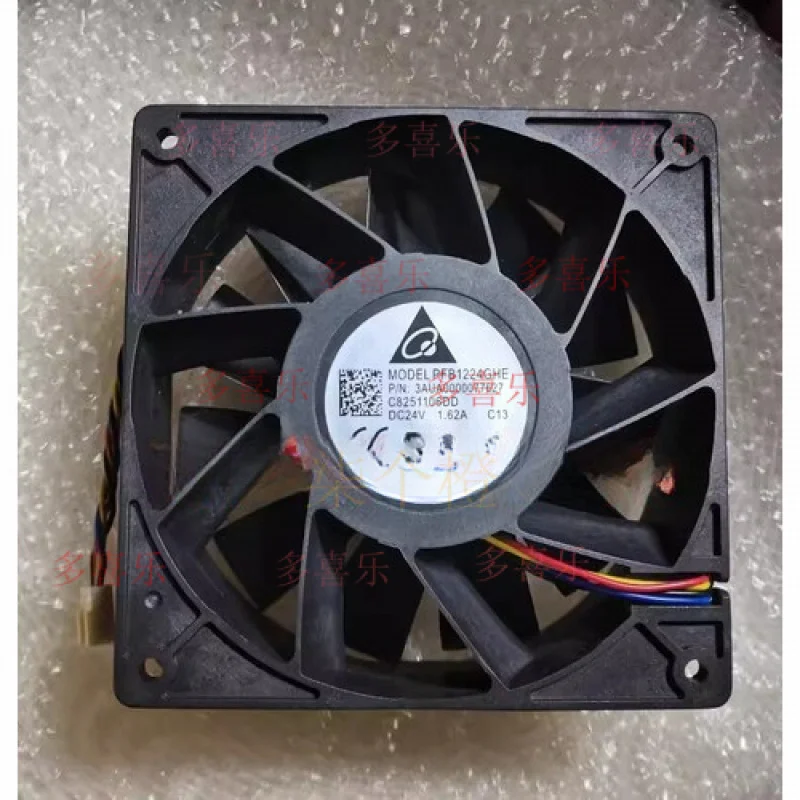 

EE for Delta PFB1224GHE DC24V 1.62A 12CM 4-Wire Inverter Cooling Fan