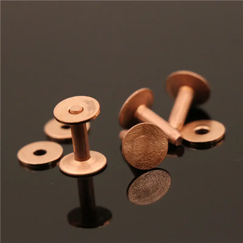 20pcs High quality Copper rivets & burrs 1/2\