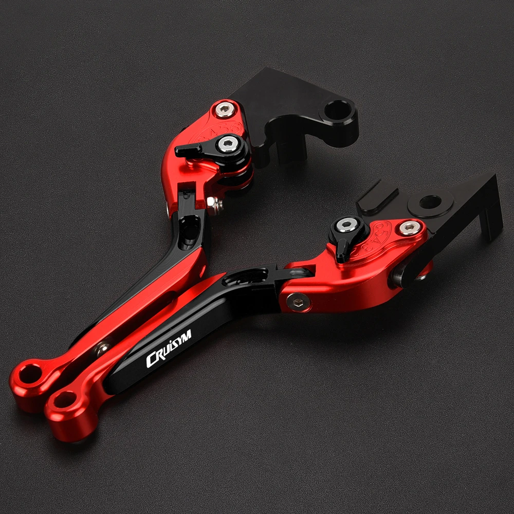 

For SYM CRUISYM 300 CRUISYM300 2017-2022 2021 2019 2018 Motorcycle Accessories Adjustable Motor Brake Clutch Levers Handle Grip