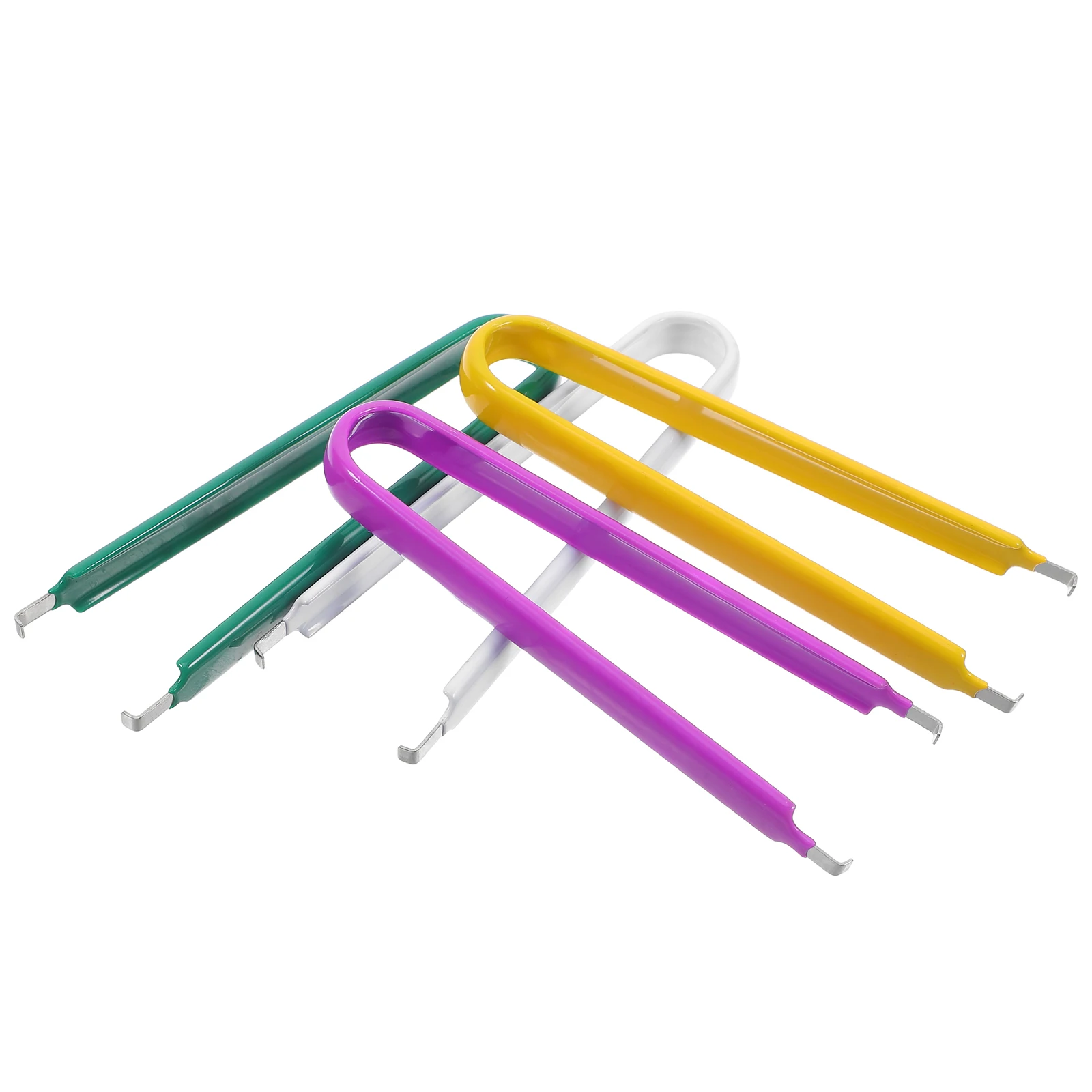 

4 Pcs Electric Guitar Accessories Knob Picker Removal Tool Amplifier Knobs Puller Pvc Control Bass Remover Parts