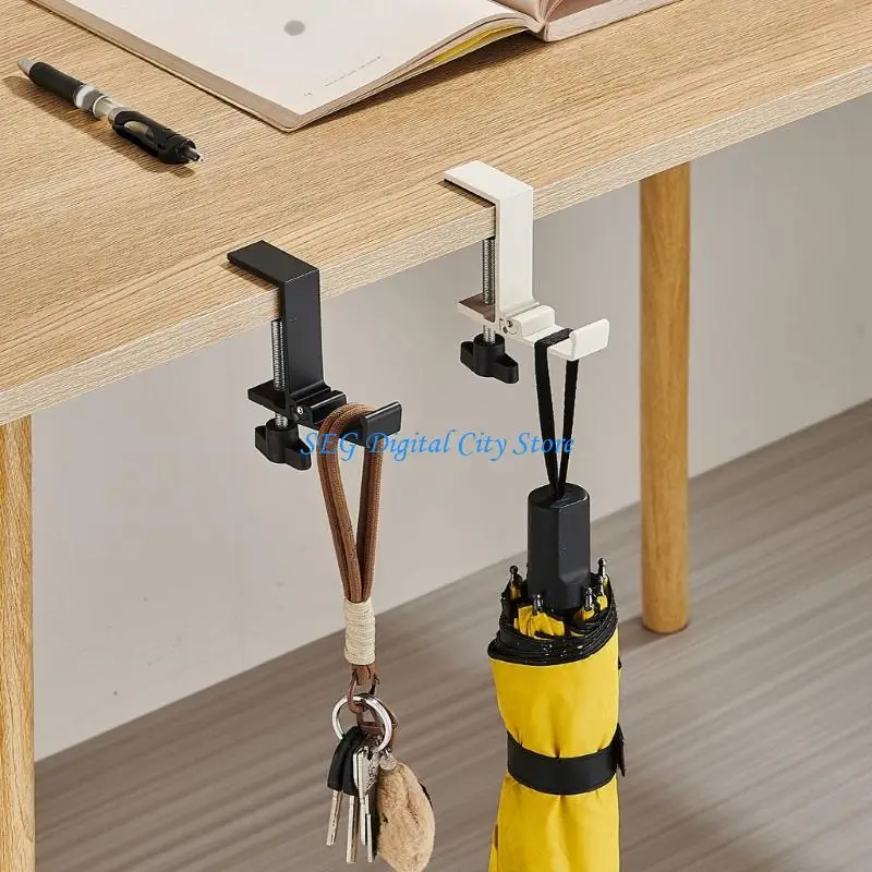 

U75B Portable Foldable Earphone Stand Featuring Adjustable Height And Stable Base With Cord Holder Function