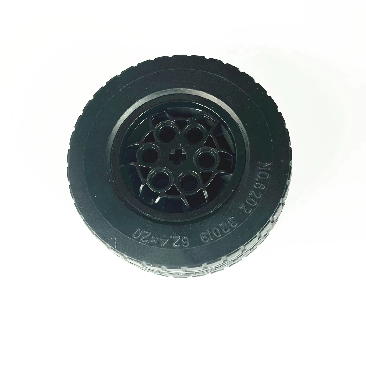 4PCS 86652 Wheel 43.2 x 18mm 32019 Tire 62.4 x 20mm Toy For Technical MOC Buildings Blocks Compatible High-Tech Rubber Tires