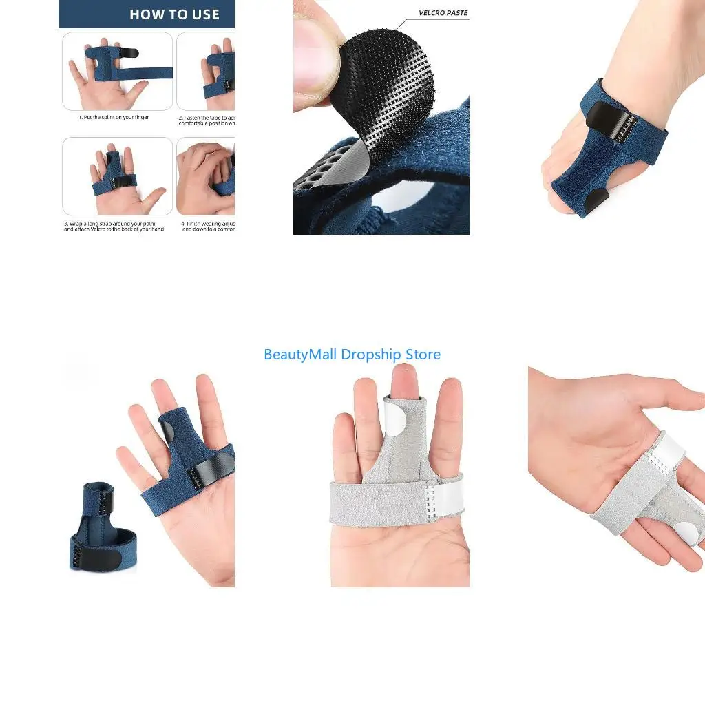40JD Finger Brace,Triggers Finger Splint Finger Stabilizers Support Tendon Release