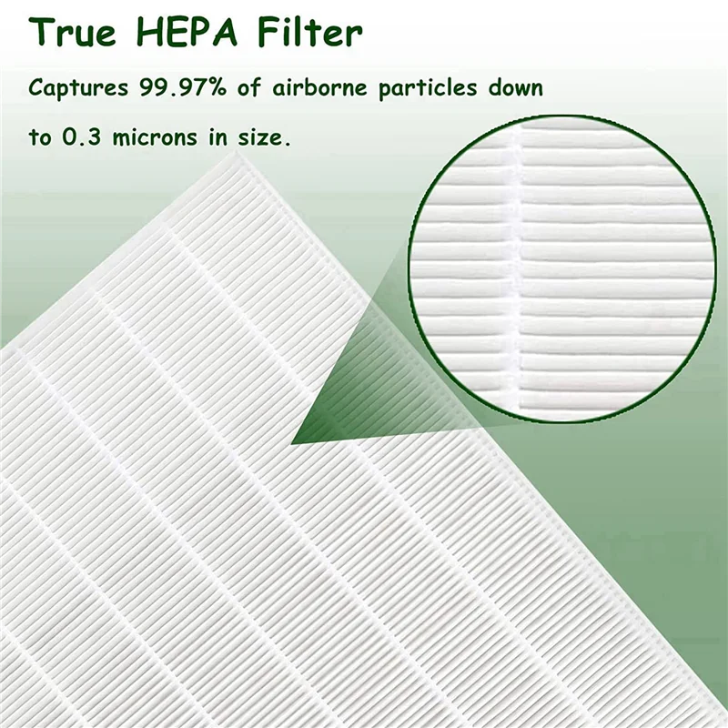 Filtro de repuesto B02C-HEPA S para purificador de aire Winix C545, reemplaza el filtro Winix S 1712-0096-00, paquete de 6 solo filtros HEPA