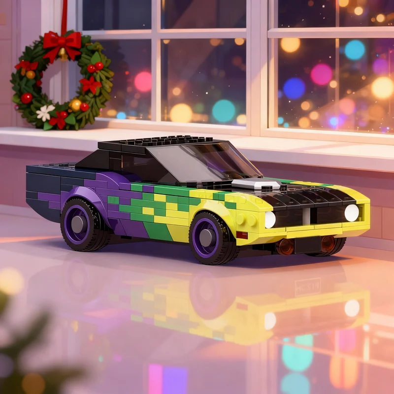 

275pcs MOC The Pyrocuda City Champions Model Building Blocks Construction Christmas Gifts Creative Idea Education Toy Brick Kids