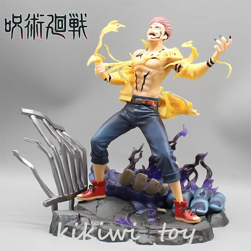 26cm Jujutsu Kaisen Anime Figure Ryomen Sukuna Action Figures Statue Collection Model Desktop Ornament Toys Children Birthday