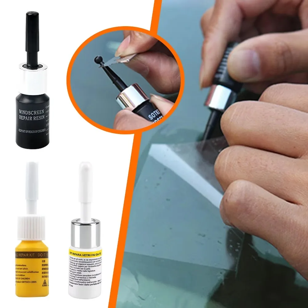 New DIY Glass Curing Glue Glass Filler Liquid Crack Restore Window Phone Screen Glass Scratch Restore Car Windshield Repair Tool