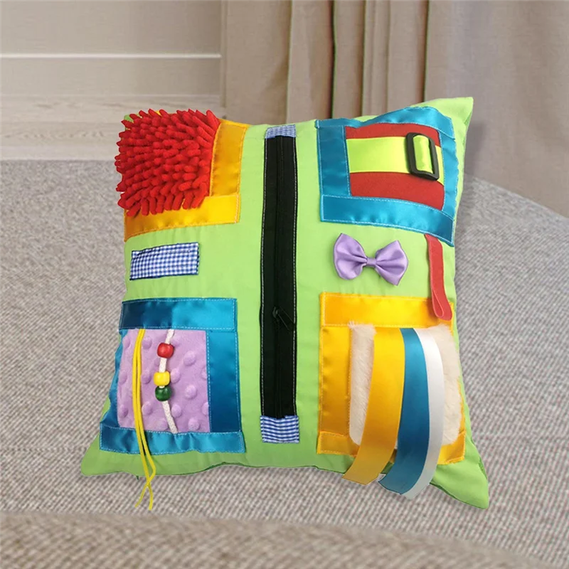 A19F-1 Piece Dementia Activities For Seniors Pillow For Seniors Fidget Pillow Products For Elderly With Dementia, Alzheimers,G66