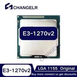 1PCS / 2 PCS E3-1270V2 SR0P6 4Core 8Threads LGA1155 22NM 3.5GHz 8M E3-1270 V2 E3 1270 V2 LGA 1155