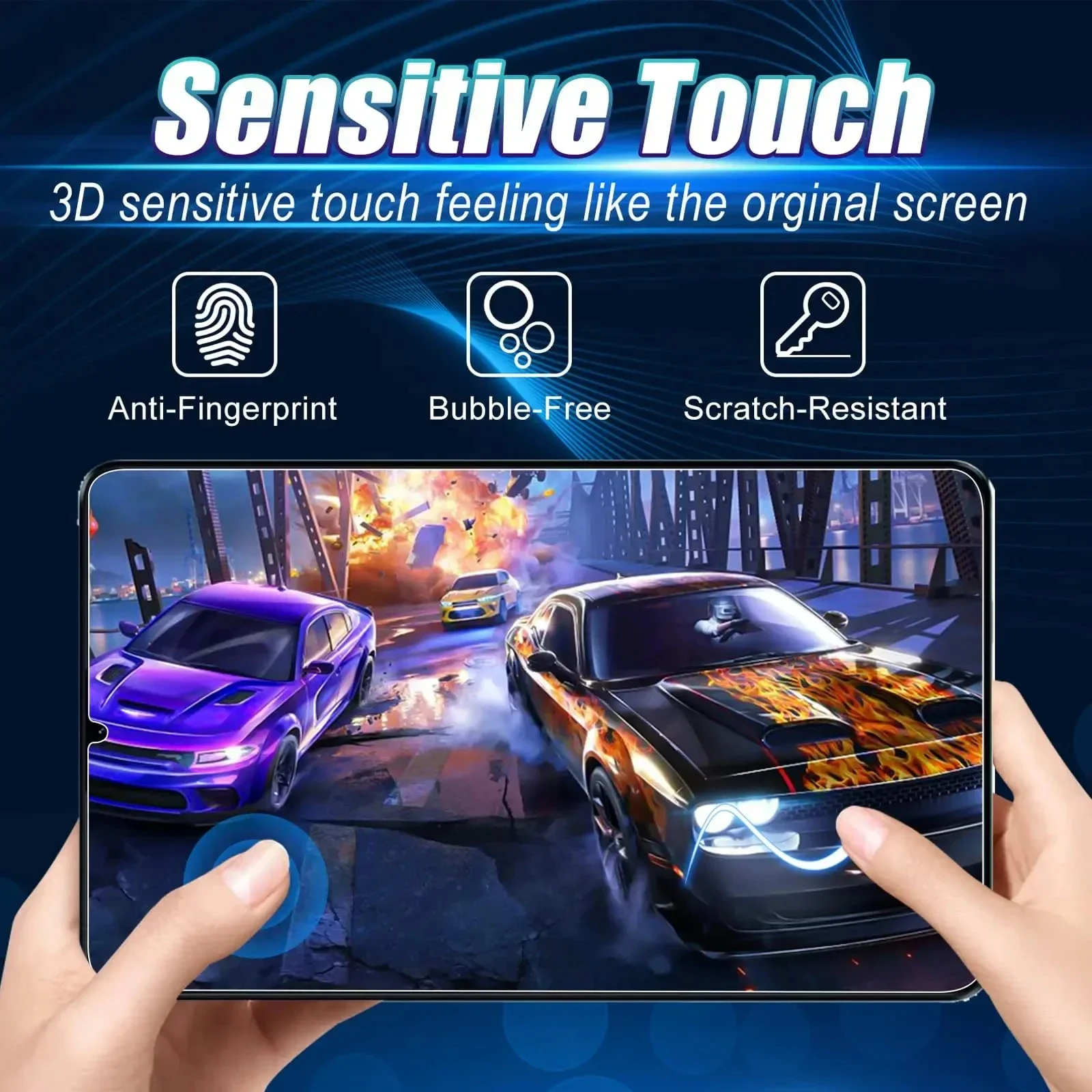 Screen Protector for Redmi Pad SE 4G (8.7 inch) 2024 Tablet Tempered Glass Film Rear Camera Protector Anti-fall/Anti-scratch 8.7