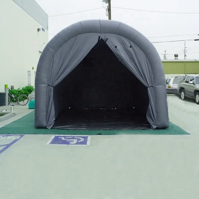 Hot Selling Customized Portable Car Workshop Outdoor Soda Sand Blasting Inflatable Tent