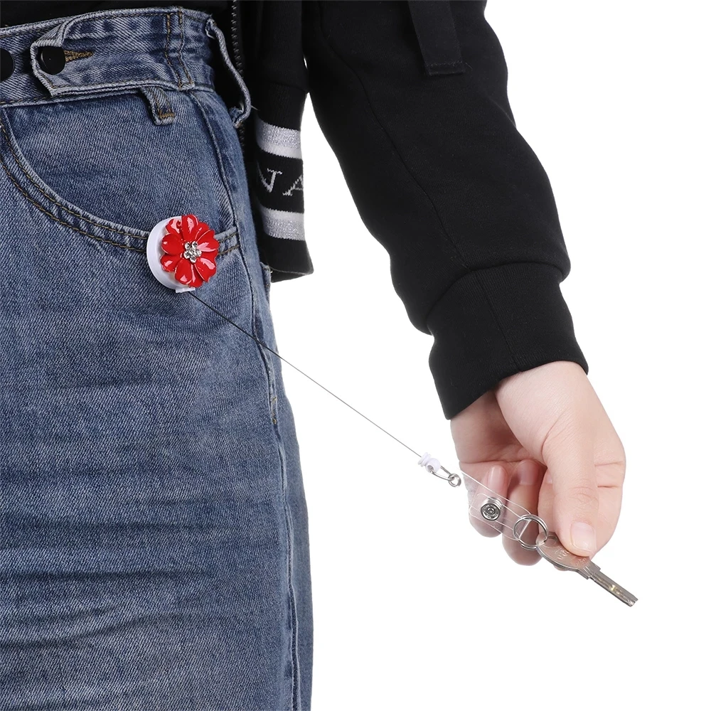 Anti-Lost Card Holder Clip Work Card ID Card Business Card ID Badge Holder Nurse Doctor Badge Holder Clip Name Card Holder