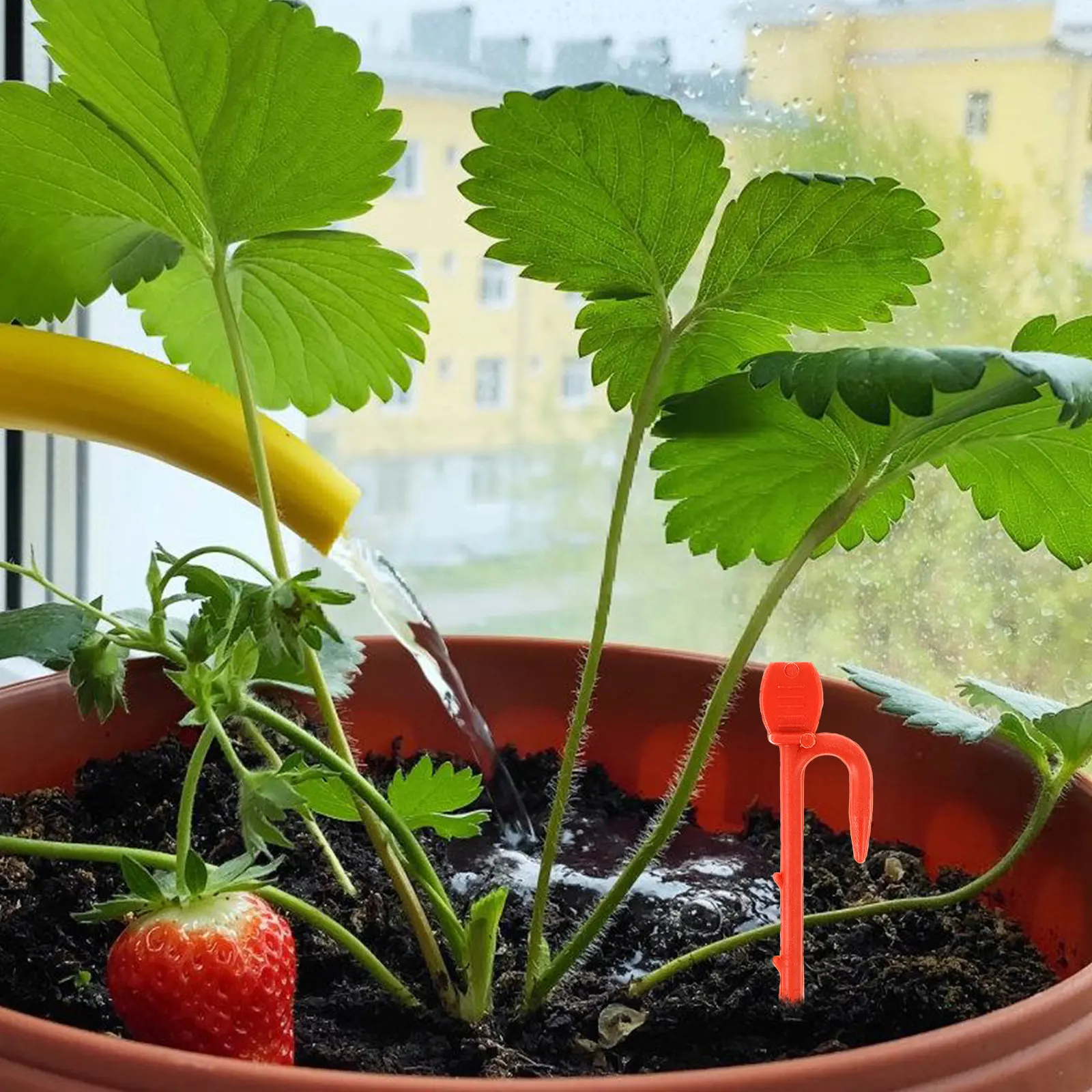 

Пластиковые многоразовые зажимы для фиксации растений, садовые фиксаторы для клубники, арбузов, стелющихся растений, крепление для поддержки лиан