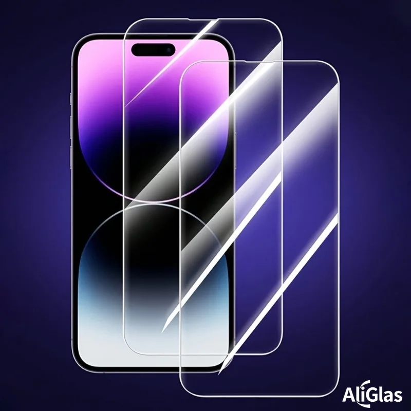 

2 шт. Защитная пленка из закаленного стекла HD для iPhone 16 15 14 Pro Max 11 15 16 Pro Max 12 13 14 Pro 7 8Plus XR XS Max Glass