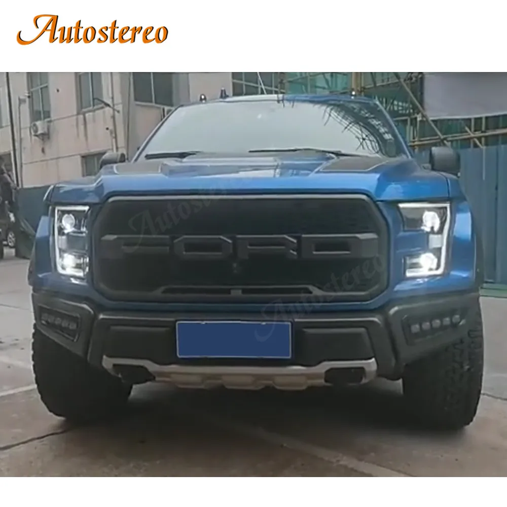 

Передние фары для автомобиля Ford F150 Rapter 2009-2020, передняя фара высокого качества, задние фонари, фотовспышка, Модифицированная сборка 2 шт.