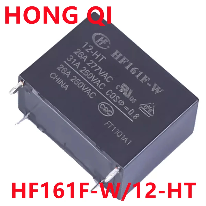 5PCS HF161F-W/12-HT 12VDC HF161F-W/24-HT 24VDC 4-pin set of normally open solar relays