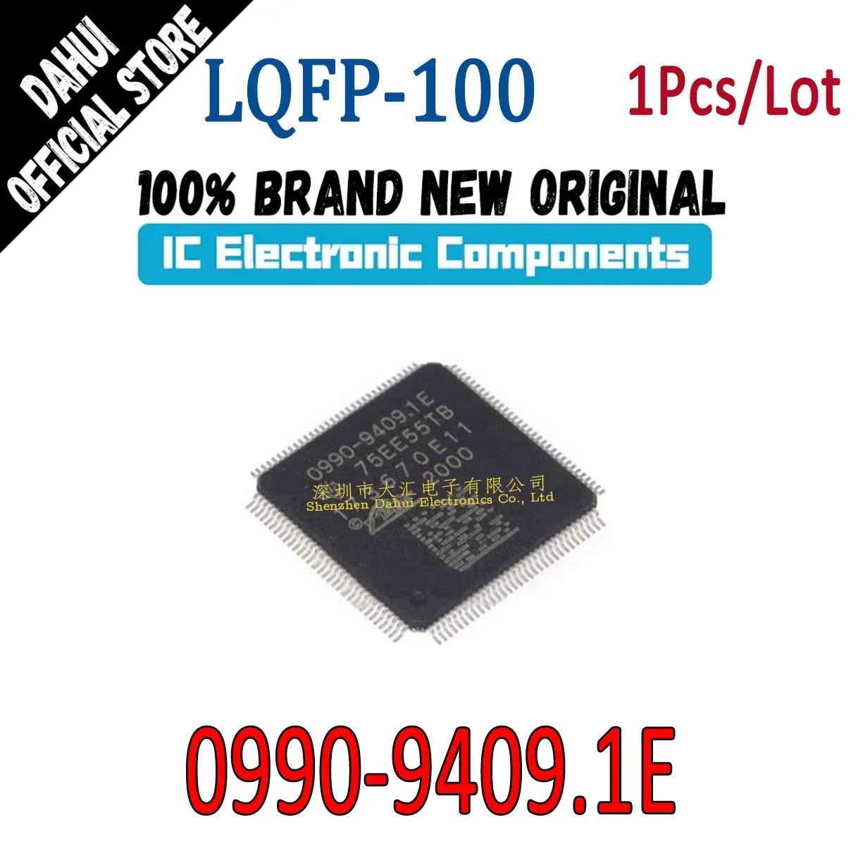 

0990-9409 0990-9409.1E automobile ABS computer vulnerable drive chip IC LQFP-100 Brand New Original In Stock