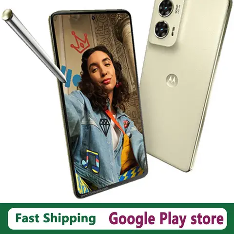 Global Version Motorola Moto G Stylus 5G 2024 XT2419 Mobile Phone Snapdragon 6 Gen 1 Fingerprint 6.7" POLED 50.0MP Camera Esim
