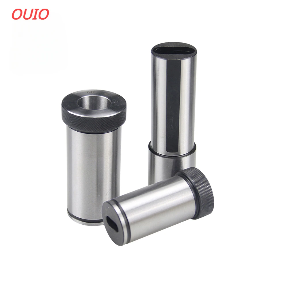 OUIO D20 D25 D32 D40 6mm-32mm Mechanical lathe Guide sleeves Seismic sleeves turning tools Auxiliary tool Taper shank