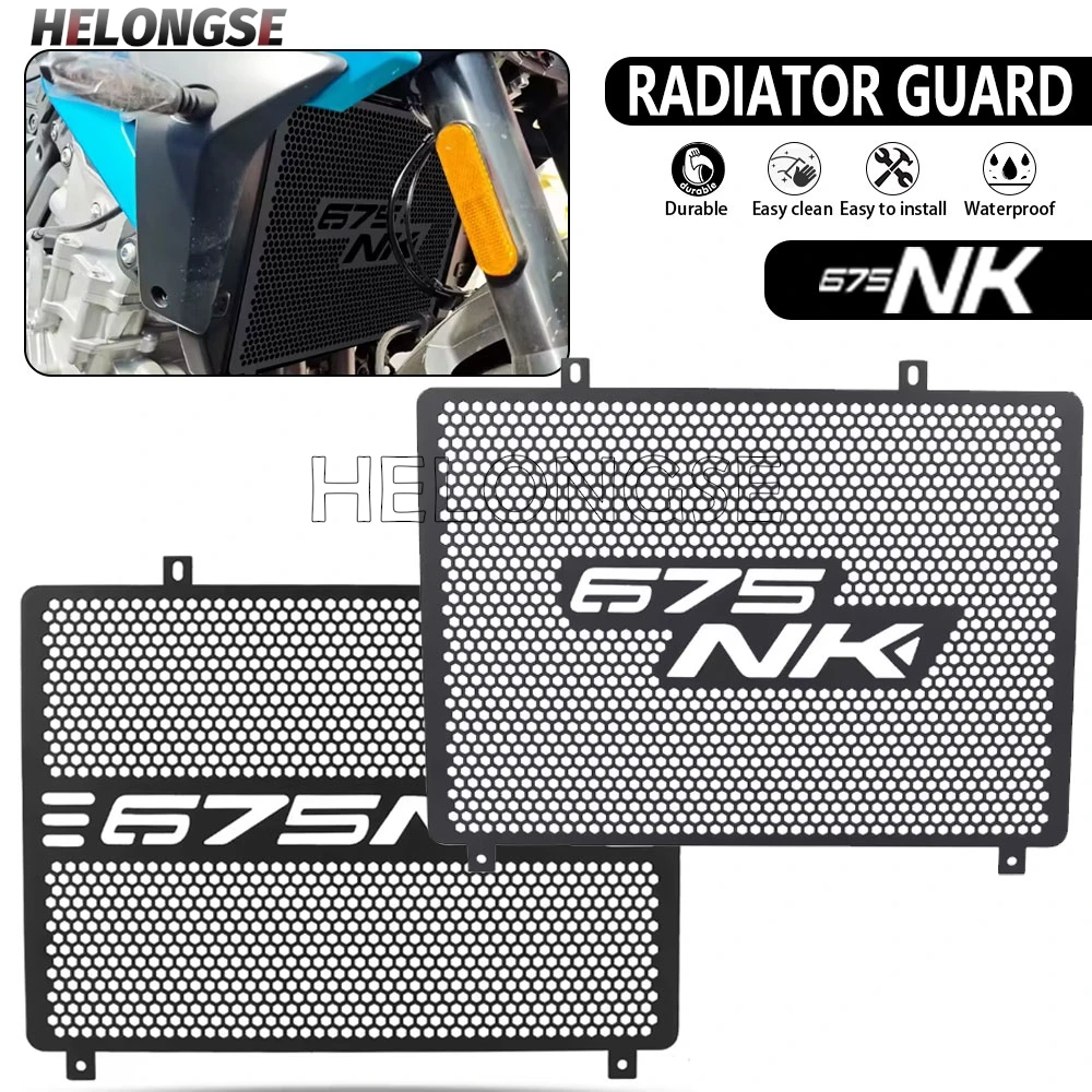 

2025 For CFMOTO CF 675NK 675SR 675 SRR Motorcycles 675 NK 2024 2026 675SR-R Radiator Grille Guard Cover Protection Accessories