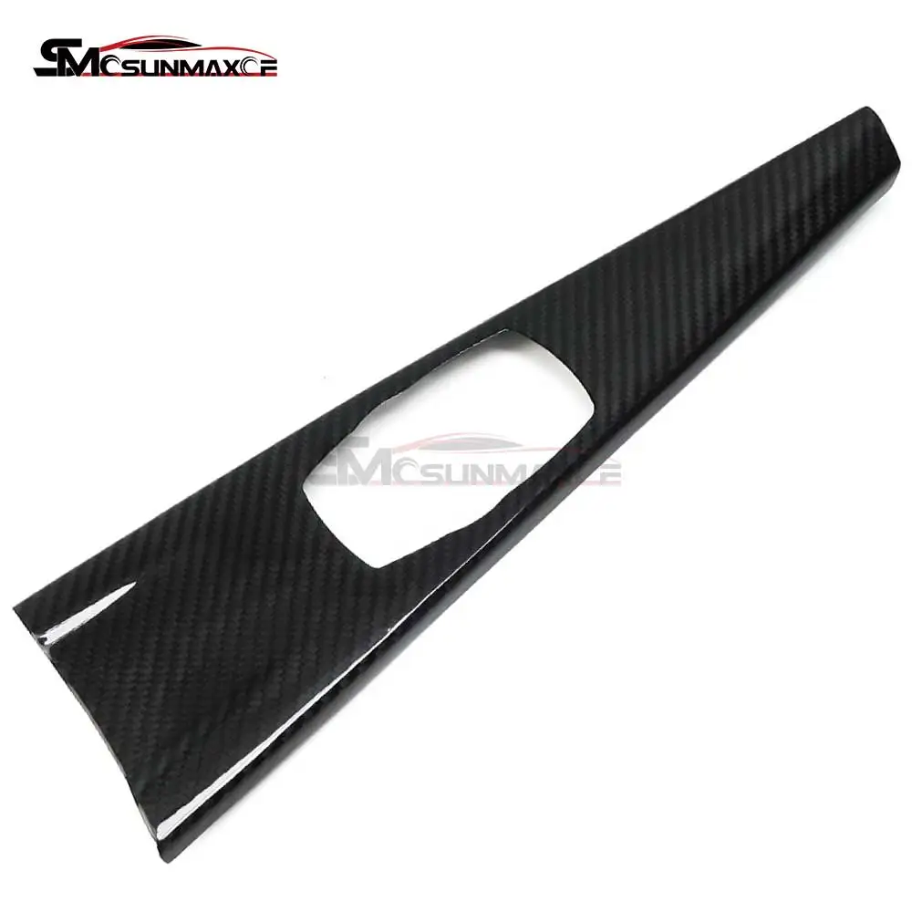 

Центральная консоль автомобиля из углеродного волокна, крышка панели переключения передач, аксессуары для салона автомобиля для BMW 3 4 серии F30 F31 F32 F36 3GT 320i