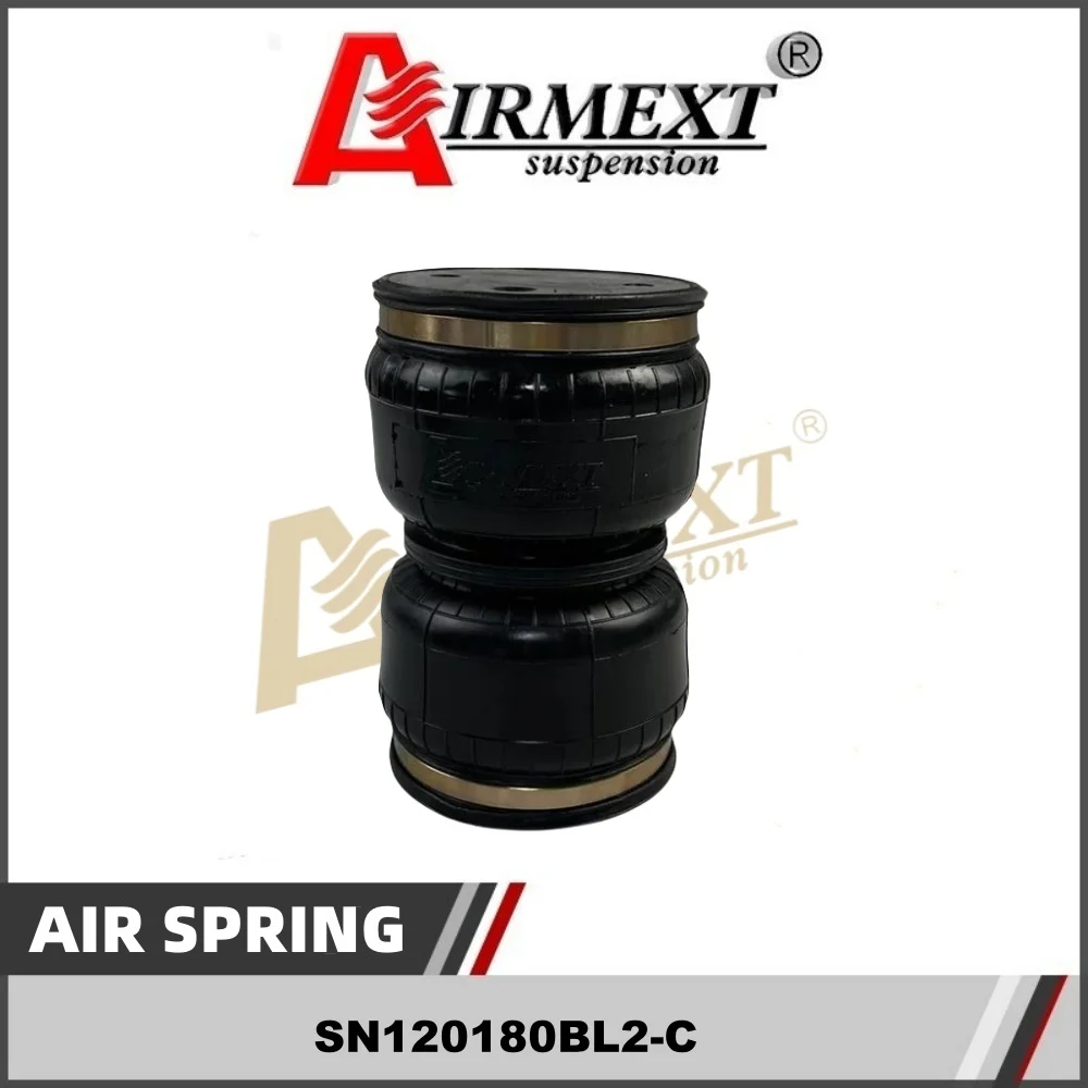 

AIRMEXT/ SN120180BL2-C/closed encplate air suspension /airspring BELLOW rubber airspring airride shock absorber/pneumatic parts