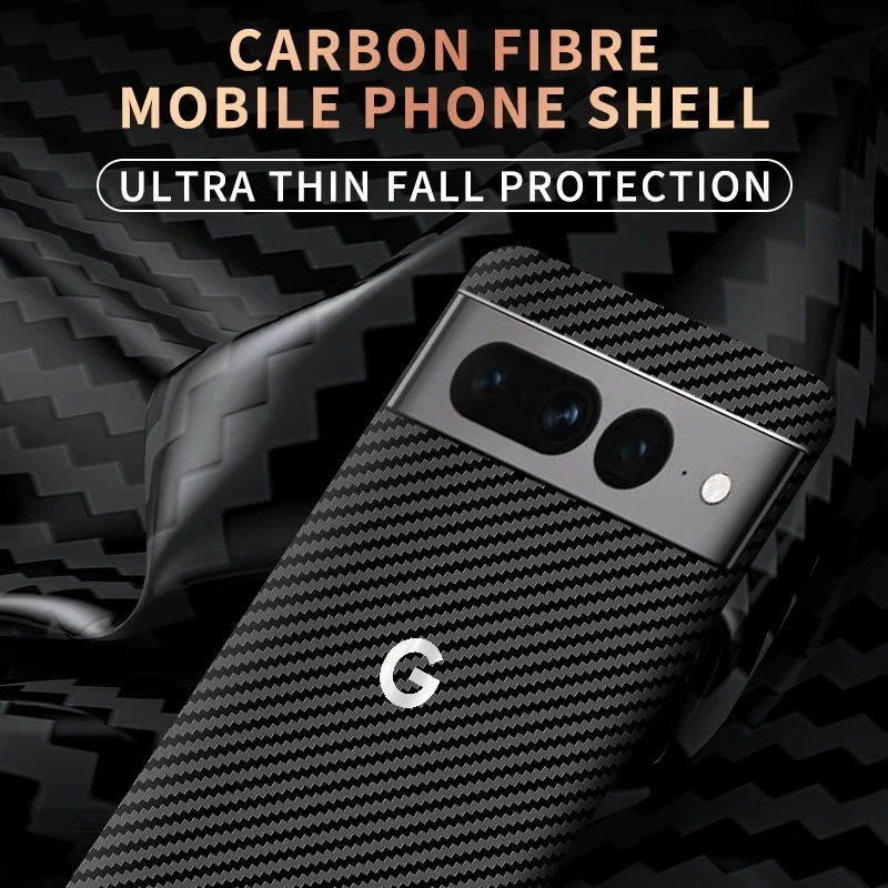 Original Kevlar Carbon Fiber Texture Skin Feel Phone Case Fo