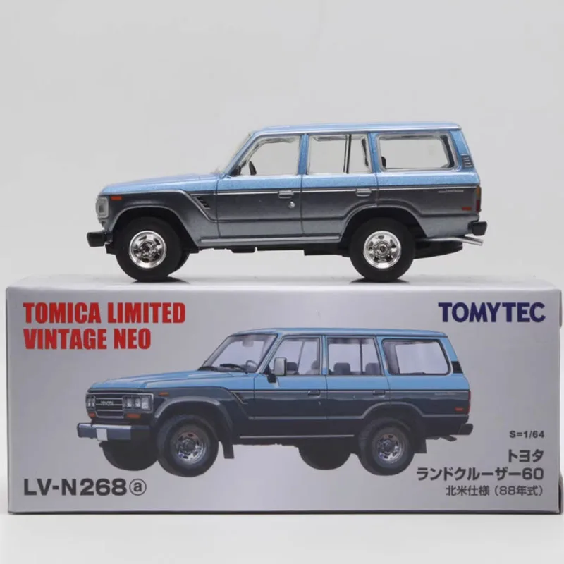 TOMY TLV N268a Land Cruiser Classic Alloy Model Car Adult Souvenir Classic Static Display Collectible Toy Gift