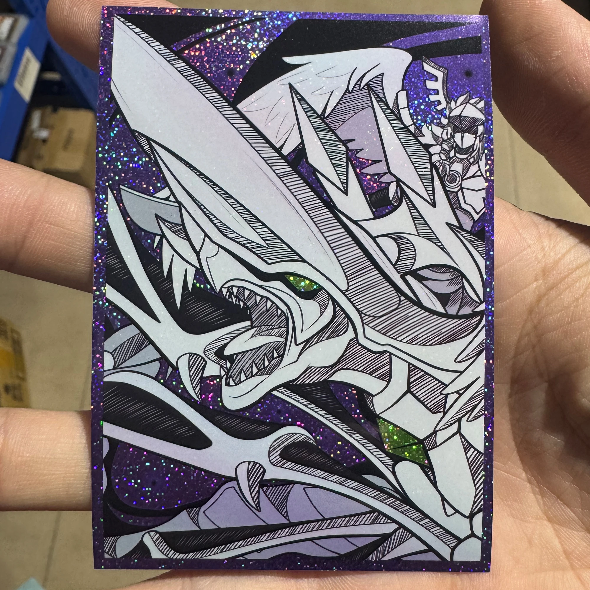 

Набор из 50 шт. 63x90 мм для самостоятельного изготовления (DIY) Yu-Gi-Oh! Защитные чехлы для карт Dragunity Color Flash Ygo Mitsurugi, аниме-карточки, подарочные игрушки