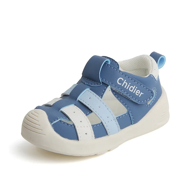 Baby Sommer Kleinkind Schuhe Kinder lässig Baby wasserdichte Leders andalen Jungen Mädchen rutsch feste weiche Sohlen Kleinkind Sandalen