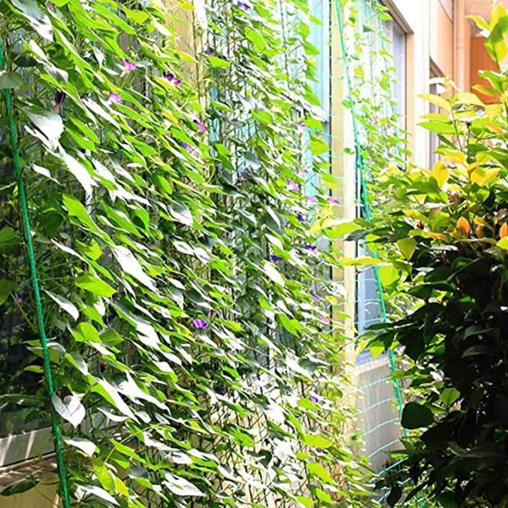 Nylon Plant Grow Fence Net Garden Plants Climbing Support Vine Climbing Net Home Garden Support Climbing Creeper Grow Net Holder