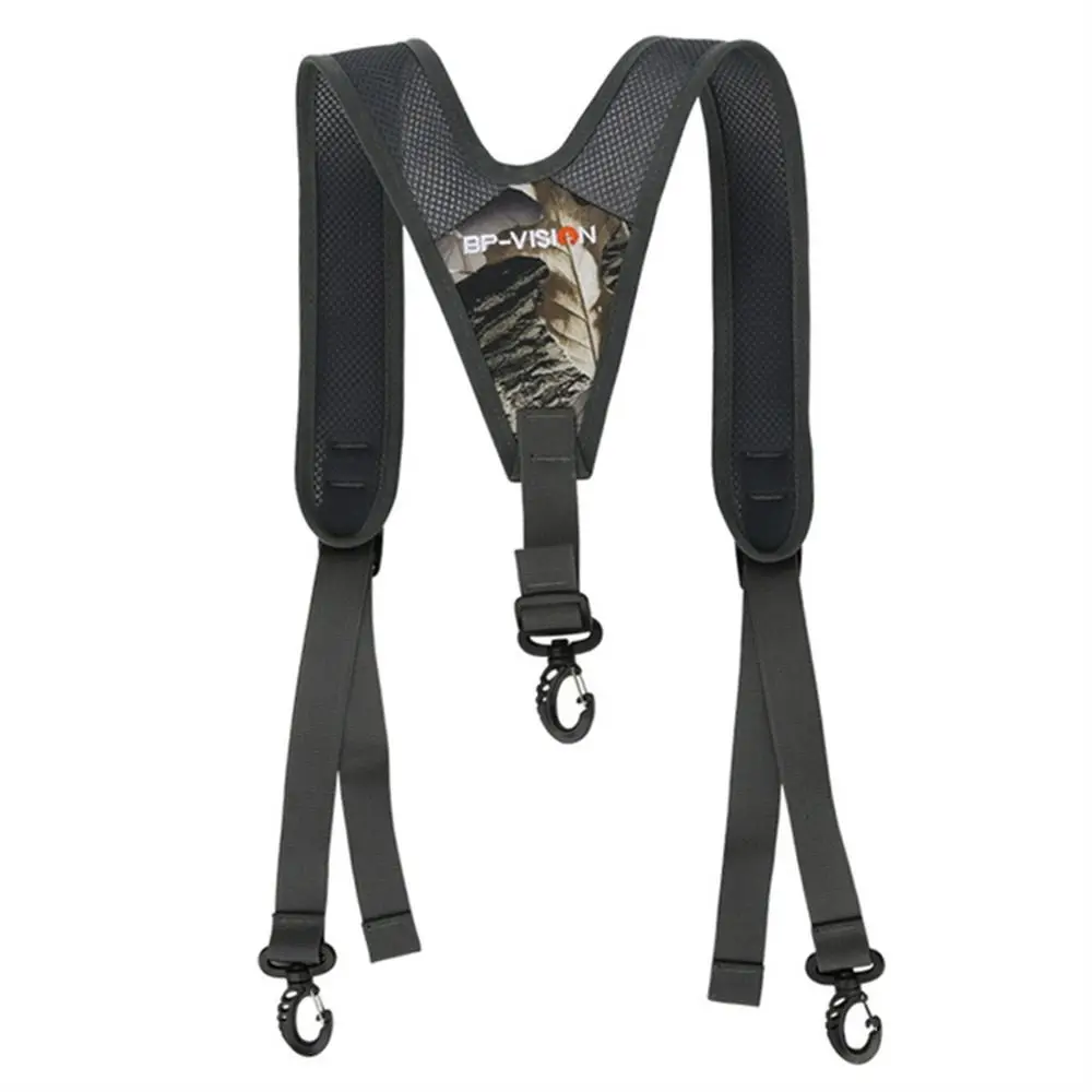 

Adjustable Buckle Hiking Strap Polyamide Breathable Waist Bag Strap Shoulder Straps Ergonomics Men's Backpack Strap Running