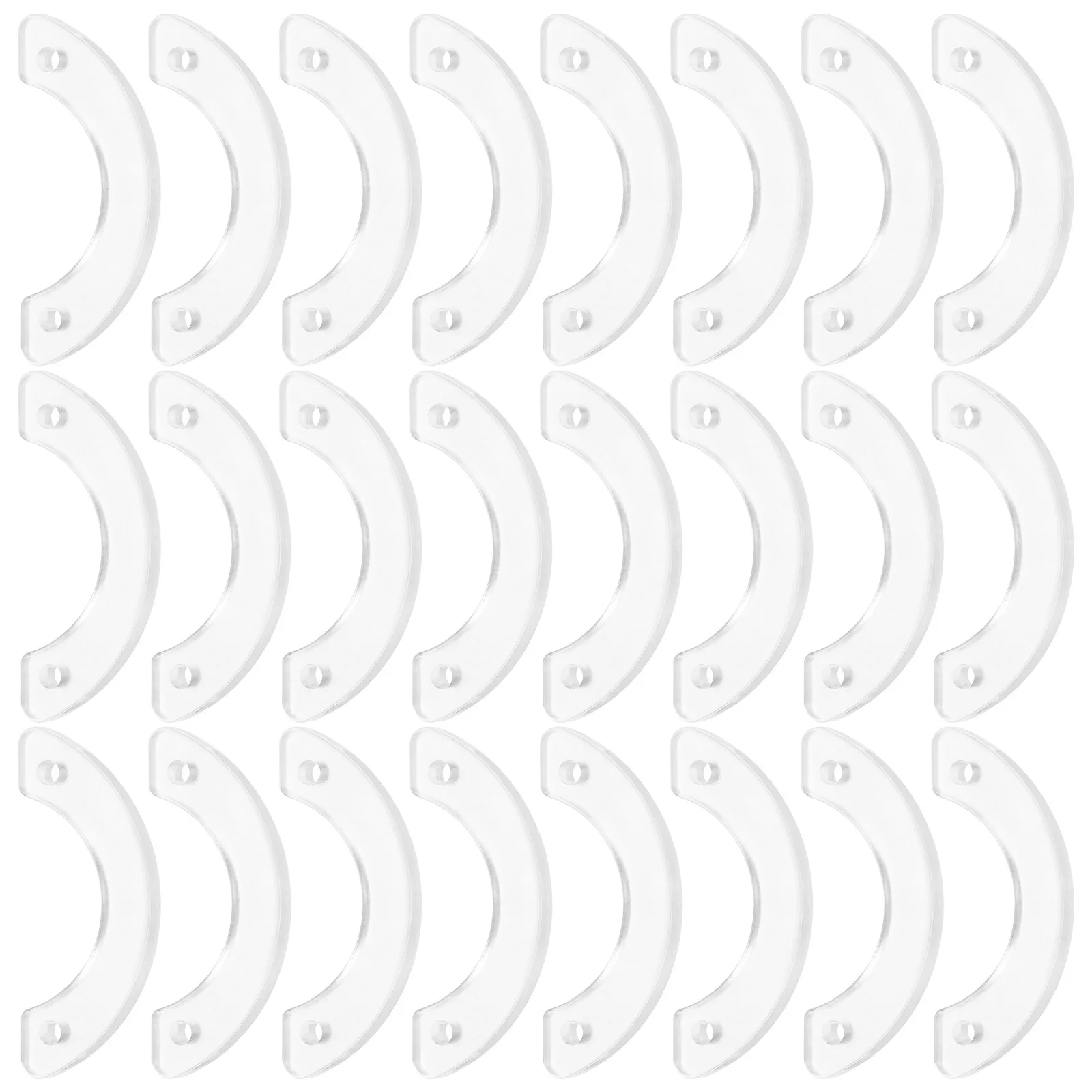 50 قطعة أدوات إصلاح أسفل الدرج البلاستيك قوي سدادات الشريحة للأدراج خزائن خزائن استبدال الملحقات