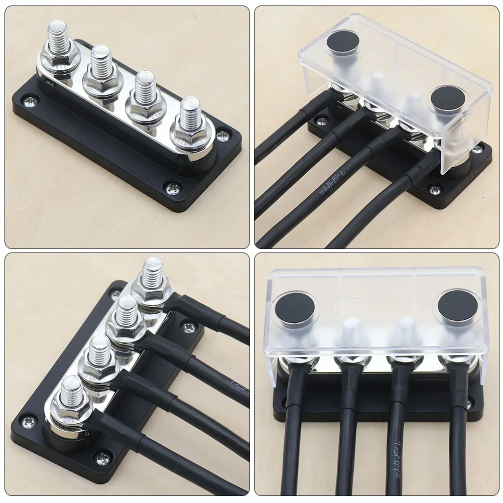

Heavy Duty 300A Power Distribution Block Terminal Busbar For Car Truck Boat Marine Rv Auto Accessories Large Current