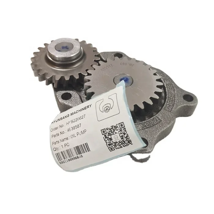 Hyunsang Construction Machinery Parts Oil Pump 4939587 3966805 3802376 5264568 3901356 3928624 3928624 5367847 3037236 For 5.9L