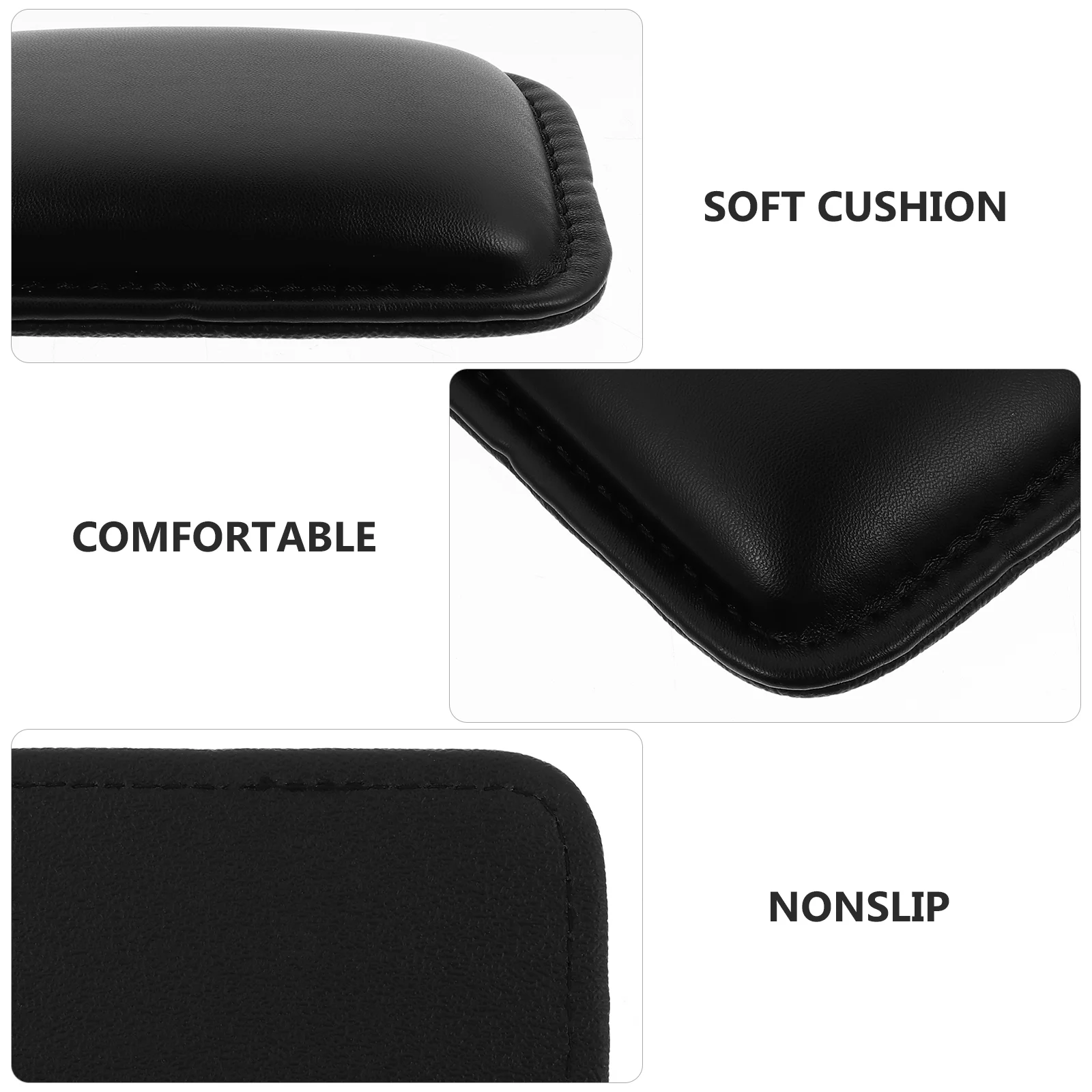 Mousepads for Desk Hand Rest Laptop Keyboard Elbow Mat Computer Wrist Support Black