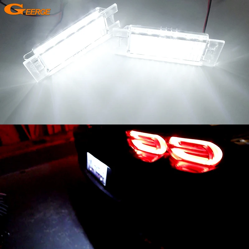 

Сверхъяркая светодиодная лампа для подсветки номерного знака без ошибок для Chevrolet Camaro, Alfa Romeo 156, 159, 166, 147, Fiat Croma