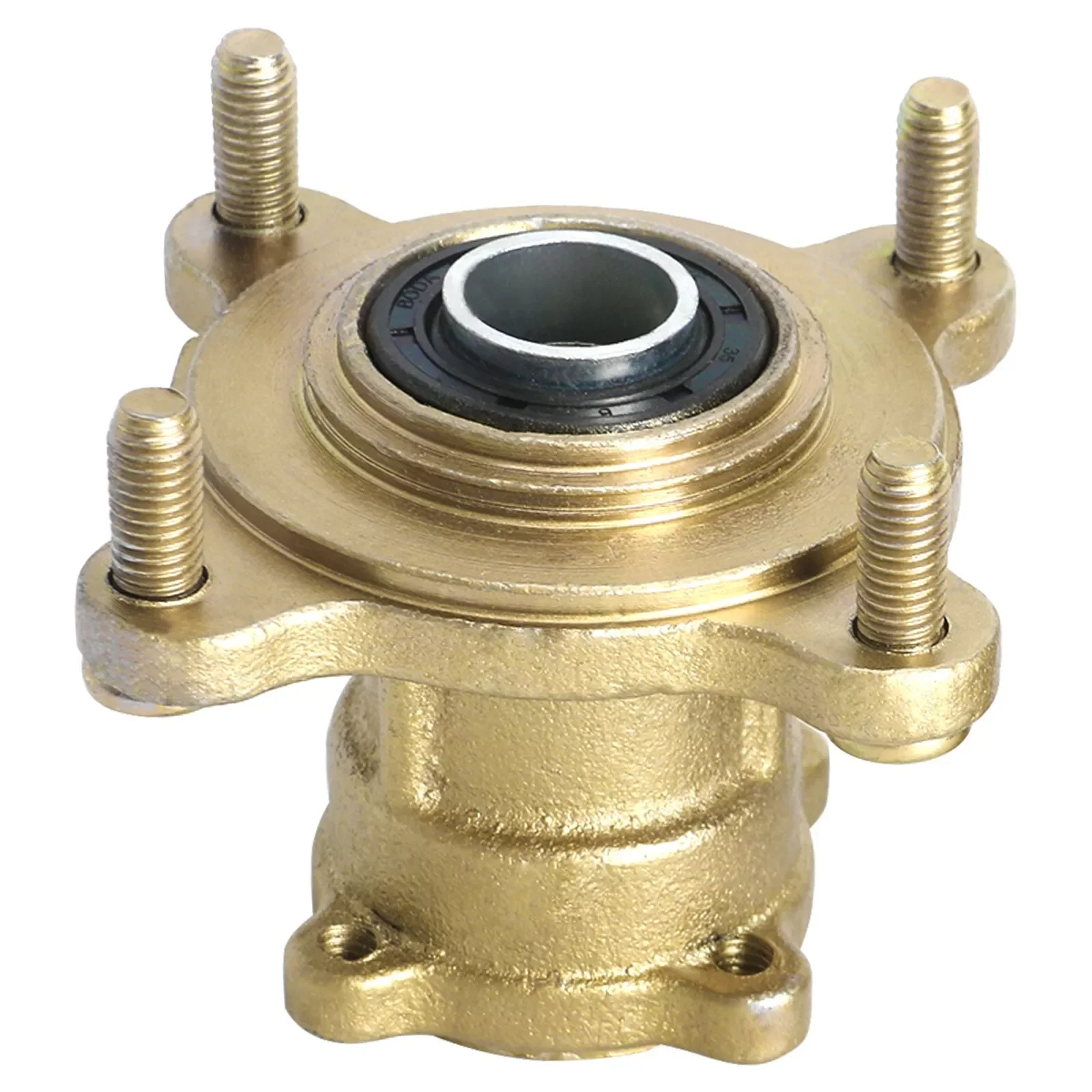 TDPRO Pair 17mm 4 stubs Front Disc Brake Wheel Hub 88mm For Go Kart ATV Quad Buggy