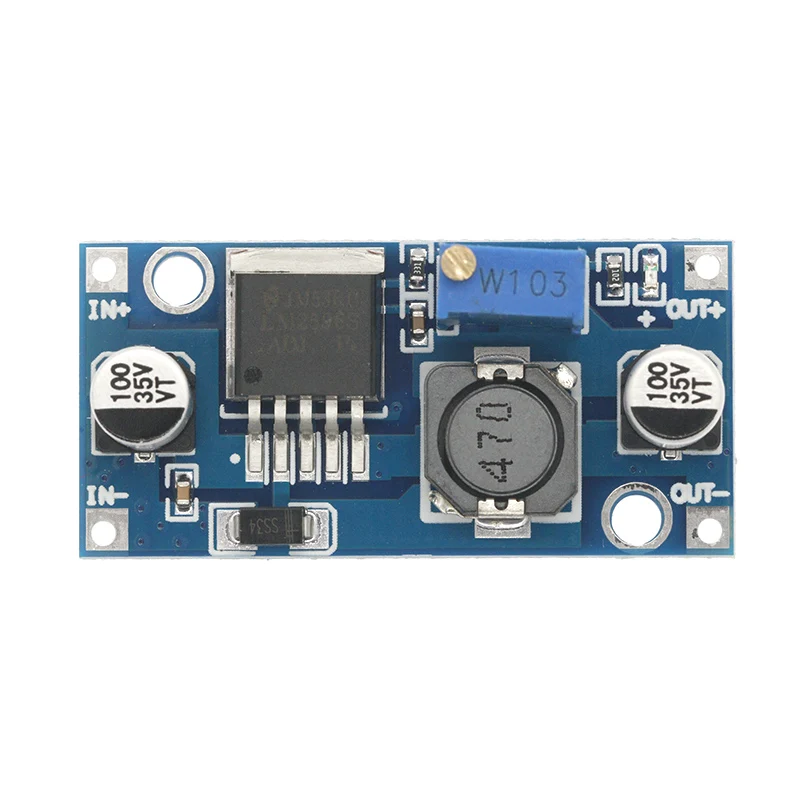 LM2596s DC-DC Step-Down Voedingsmodule 3A Verstelbare Step-Down Module LM2596 Voltage Regulator 24V 12V 5V 3V