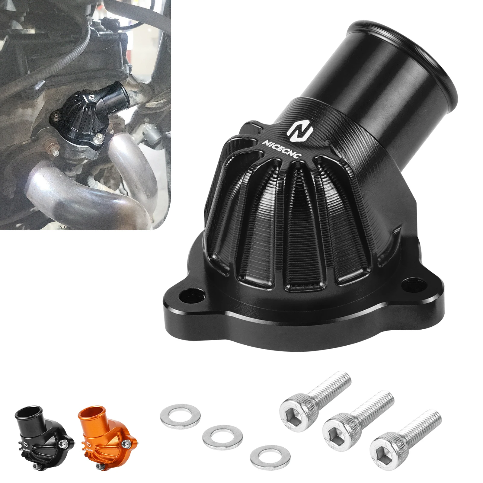 

For Husqvarna Norden 901/Expedition Water Connection Water Vent Hose Pipe for KTM 790 890 Adventure/R 790 890 Duke/R 2018-2025