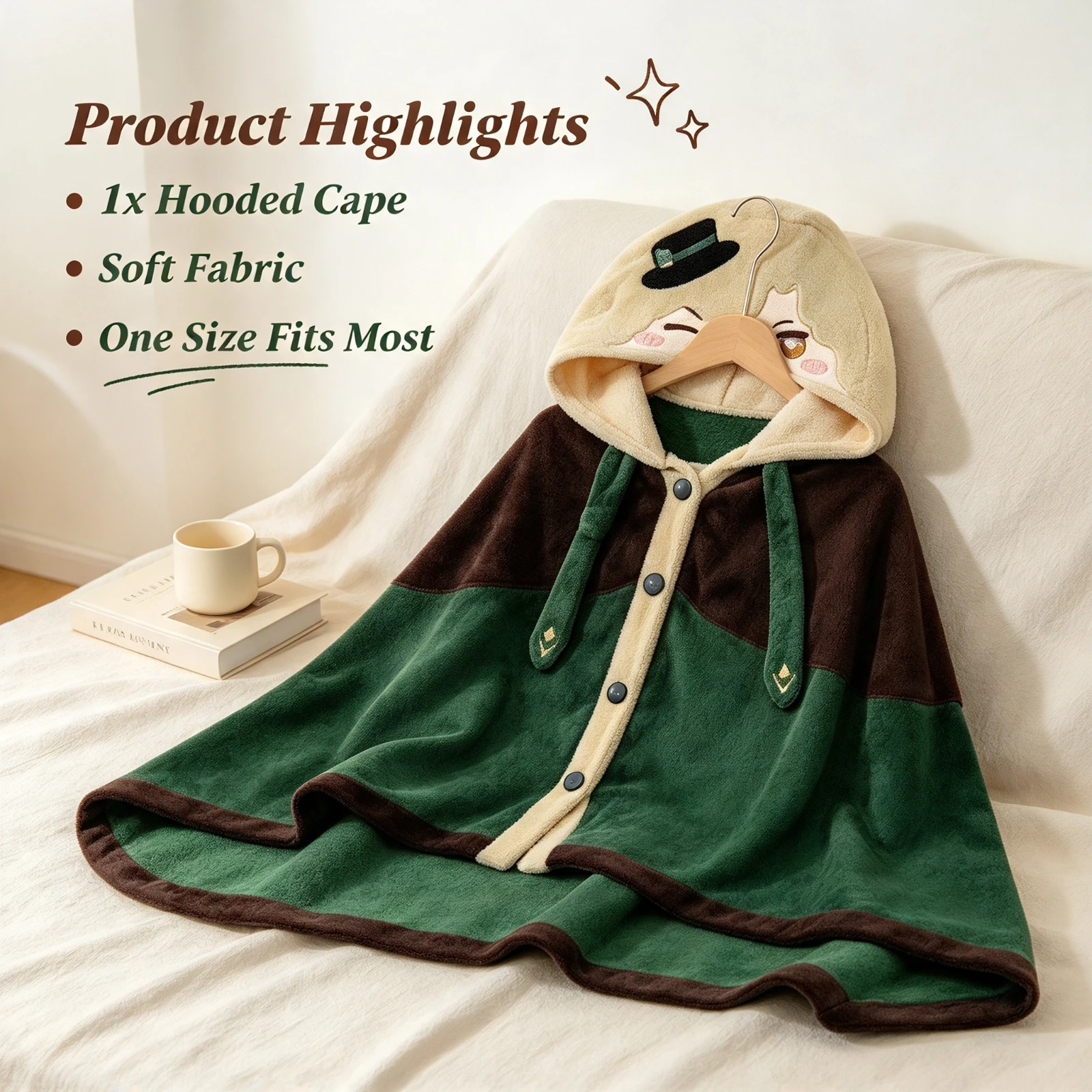 Honkai Star Rail Firefly Hooded, Blanket Plush Cape Soft Fleece, Wearable Throw Shawl Cosplay Costume, Warm Winter Gift For Fans