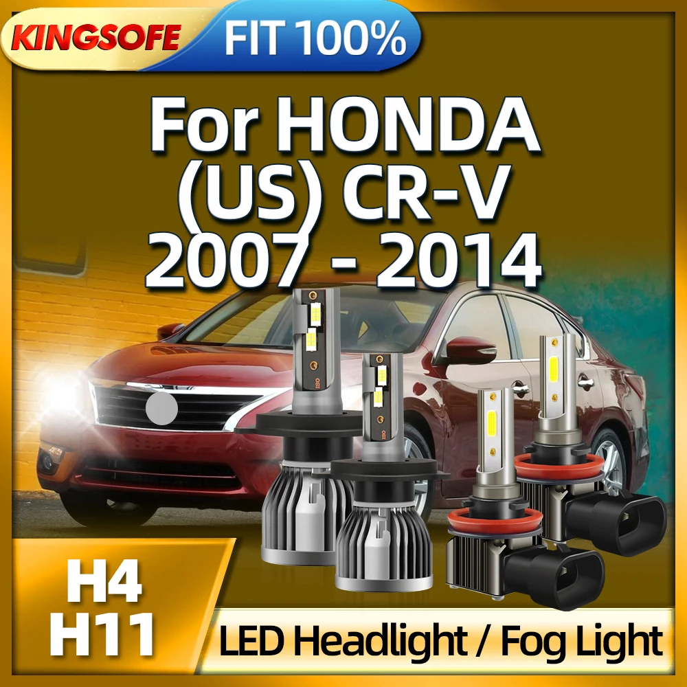 

Roadsun H4 LED 150W Lights Car Headlight H11 Bulbs 6000K For HONDA (US) CR-V 2007 2008 2009 2010 2011 2012 2013 2014