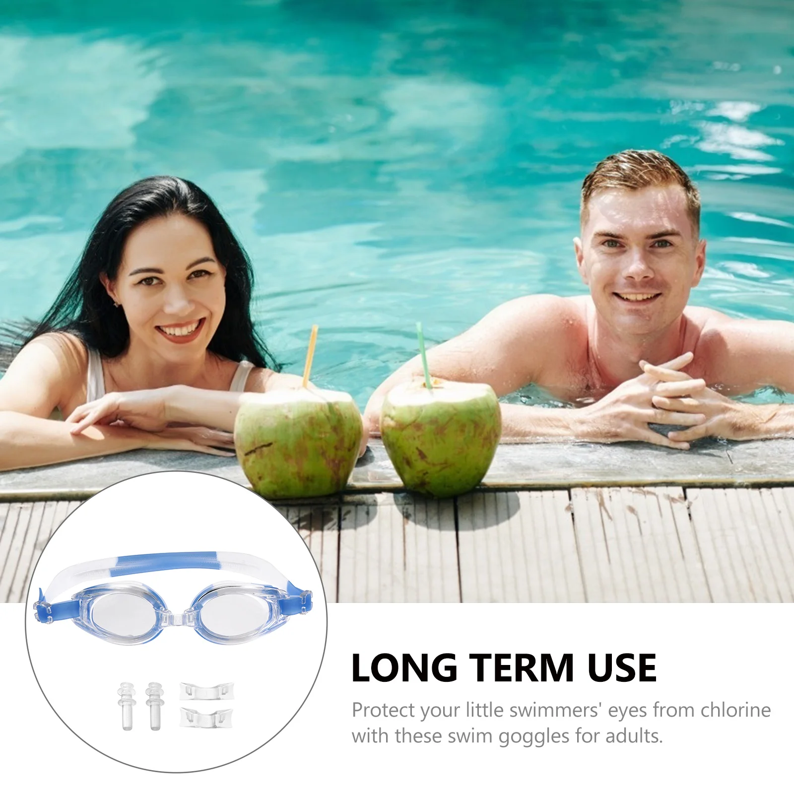

Men Women Swimming Glasses Adults Small Frame Waterproof Anti-Fog High Transmission Swim Goggles Adult Swim Glasses