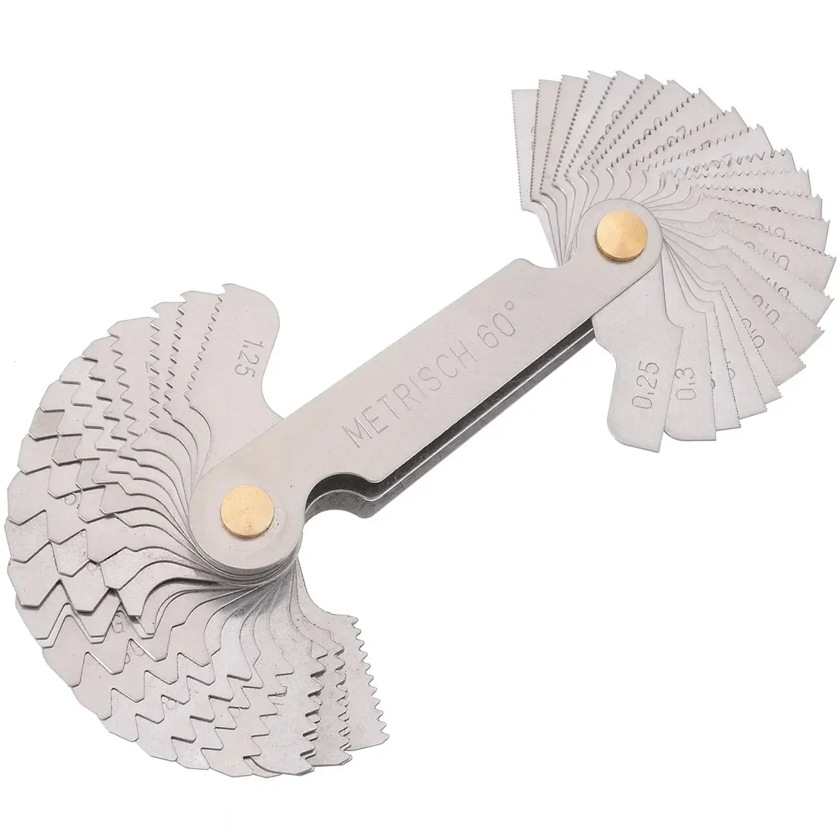 Thread Pitch Cutting Gauge Blade Tools 55 And 60-Degree Inch Metric Screw Thread-Pitch Gauge Blade Thread Meter Measuring Tools