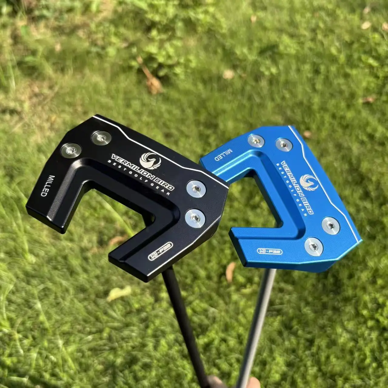VB‑P32 Golf Putter CNC Milled Aluminum U‑Shape Mallet Putter, High MOI High Forgiveness Golf Club Putter with Adjustable Weight