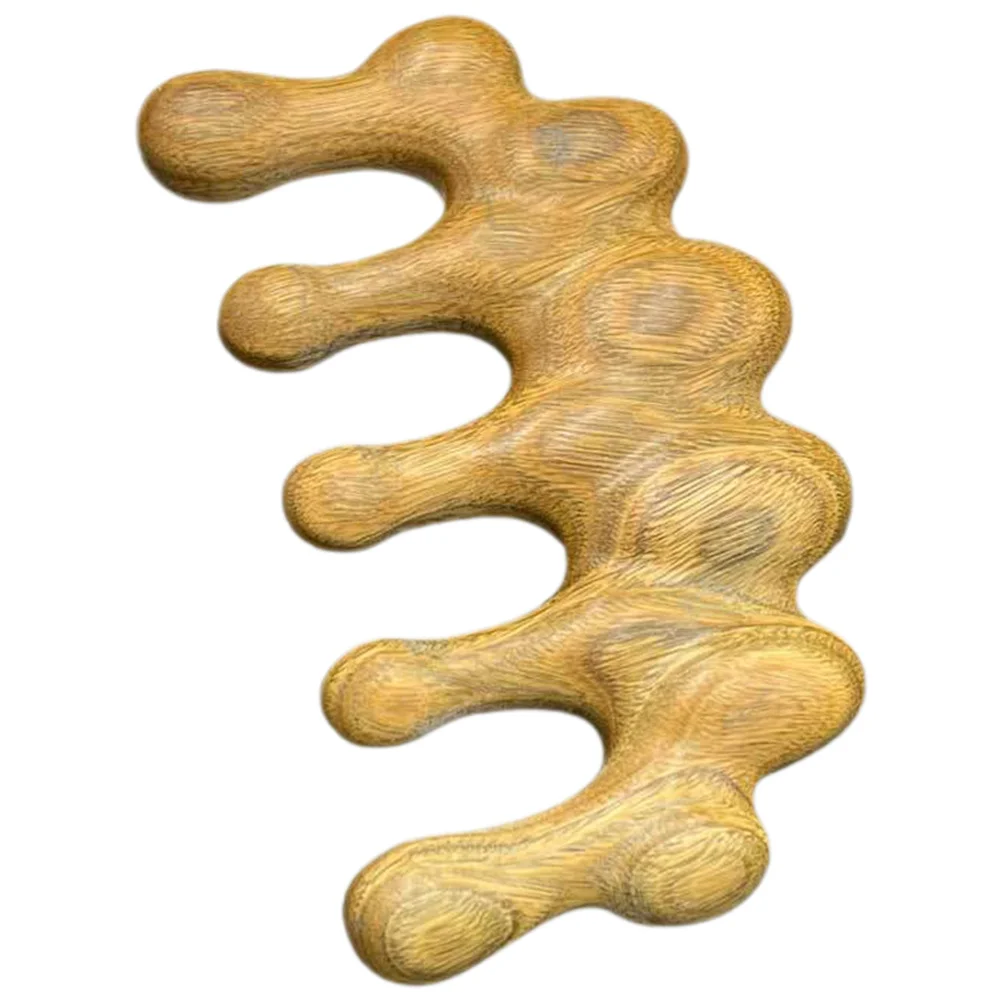 

Head Massage Comb Gua Sha Wide Tooth Anti-Static Scalp Caring Acupoint Massage Tool Stimulate Blood Circulation Relieve