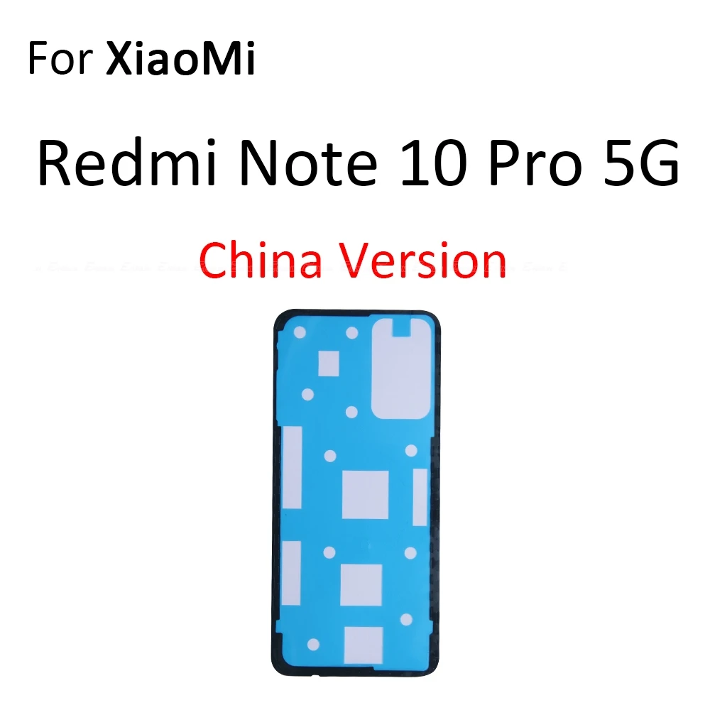 Housing Back Battery Cover Rear Sticker Adhesive Glue Tape Parts For Xiaomi Redmi Note 7 7S 9 9S 9T 10S 10T 10 Pro Max 5G 4G