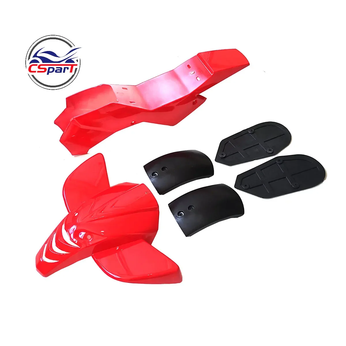 Plastic Fairing Kit Fender Plate Guard Cover for Mini Moto Quad ATV Bike 47cc 49cc